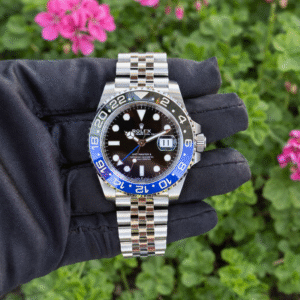 Rolex GMT-Master II 40mm Black Dial Watch Ref# 126710BLNR